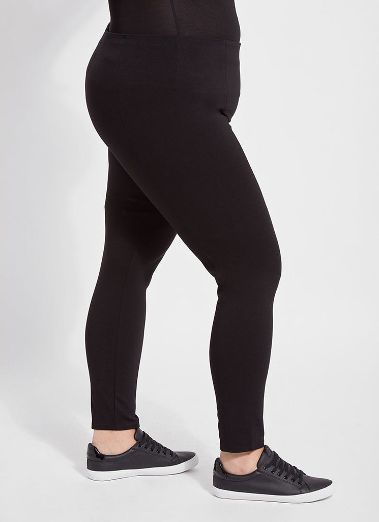 PLUS Size Lace Poet Black Yoga/Sleep Thigh-High Toeless Compression So –  LacePoet