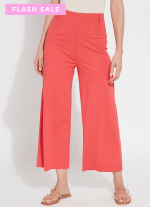 Ellis Culottes Ponte Crop (25" Inseam)