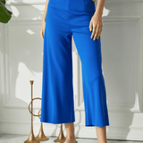 Ellis Culottes Ponte Crop (25" Inseam)