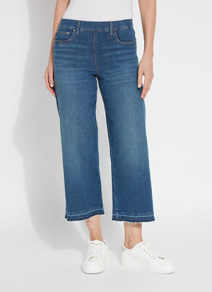 'Holding Power' Premium Denim Frances Crop (25" Inseam)