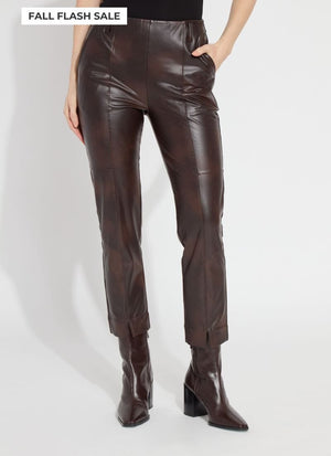 Acro Vegan Leather Trouser (26" Inseam)