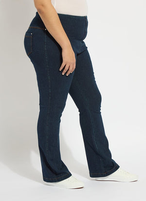 Baby Bootcut Denim (Plus Size, 32" Inseam)