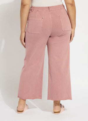 Erin Wide Leg Denim (Plus Size, 28" Inseam)