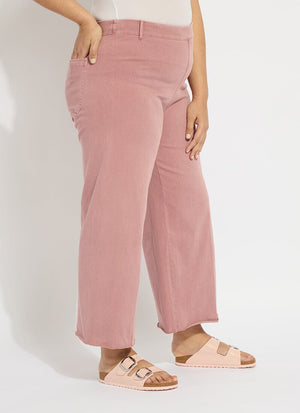 Erin Wide Leg Denim (Plus Size, 28" Inseam)