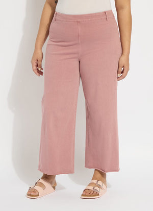 Erin Wide Leg Denim (Plus Size, 28" Inseam)