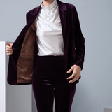 Mercer Stretch Velvet Blazer