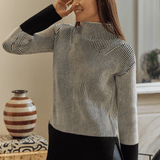 Alia Cozy Rib Pullover