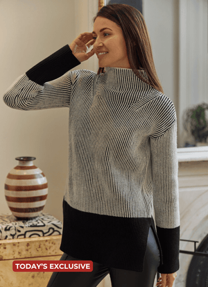 Alia Cozy Rib Pullover