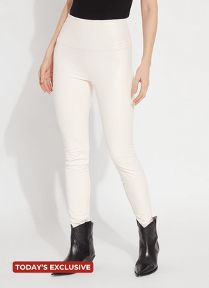 Textured Leather Legging (28.5" Inseam)