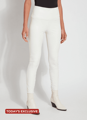 Textured Leather Legging (28.5" Inseam)