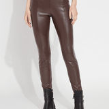 Hi Waist Vegan Leather Legging (28" Inseam)