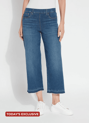 'Holding Power' Premium Denim Frances Crop (25" Inseam)