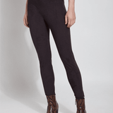 Hi Waist Suede Legging (28.5" Inseam)