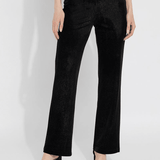 Metallic Foil Velvet Pant (31.5" Inseam)