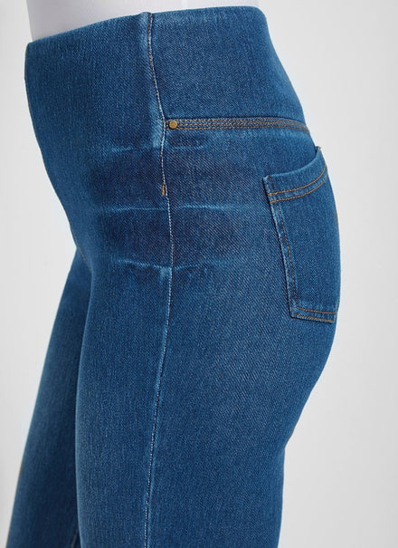 Denim Jean Legging (Plus Size)  Lyssé New York: Fabric. Fit