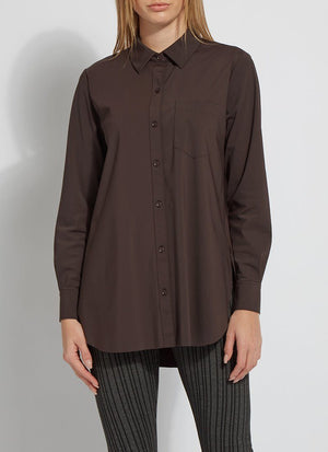 Schiffer Button Down - Double Espresso