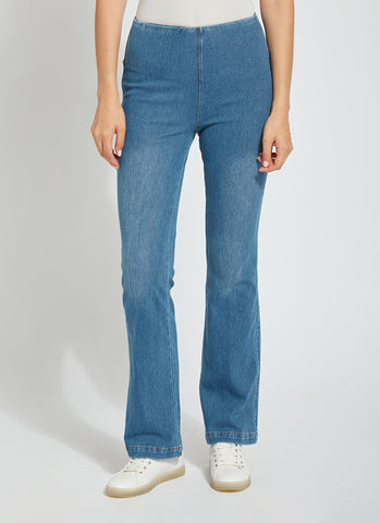 Denim Trouser Jean (Plus Size)  Lyssé New York: Fabric. Fit. Fashion. –  LYSSÉ