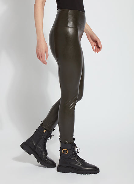 Lysse Textured Vegan Leather Leggings - Leggings from Luxury-Legs