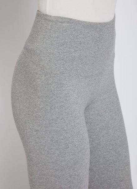 Comfort Cotton Spandex Stretch Legging Women Black Grey Leggings